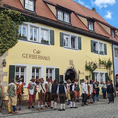 Hotel Gerberhaus Rothenburg ob der Tauber Exterior foto