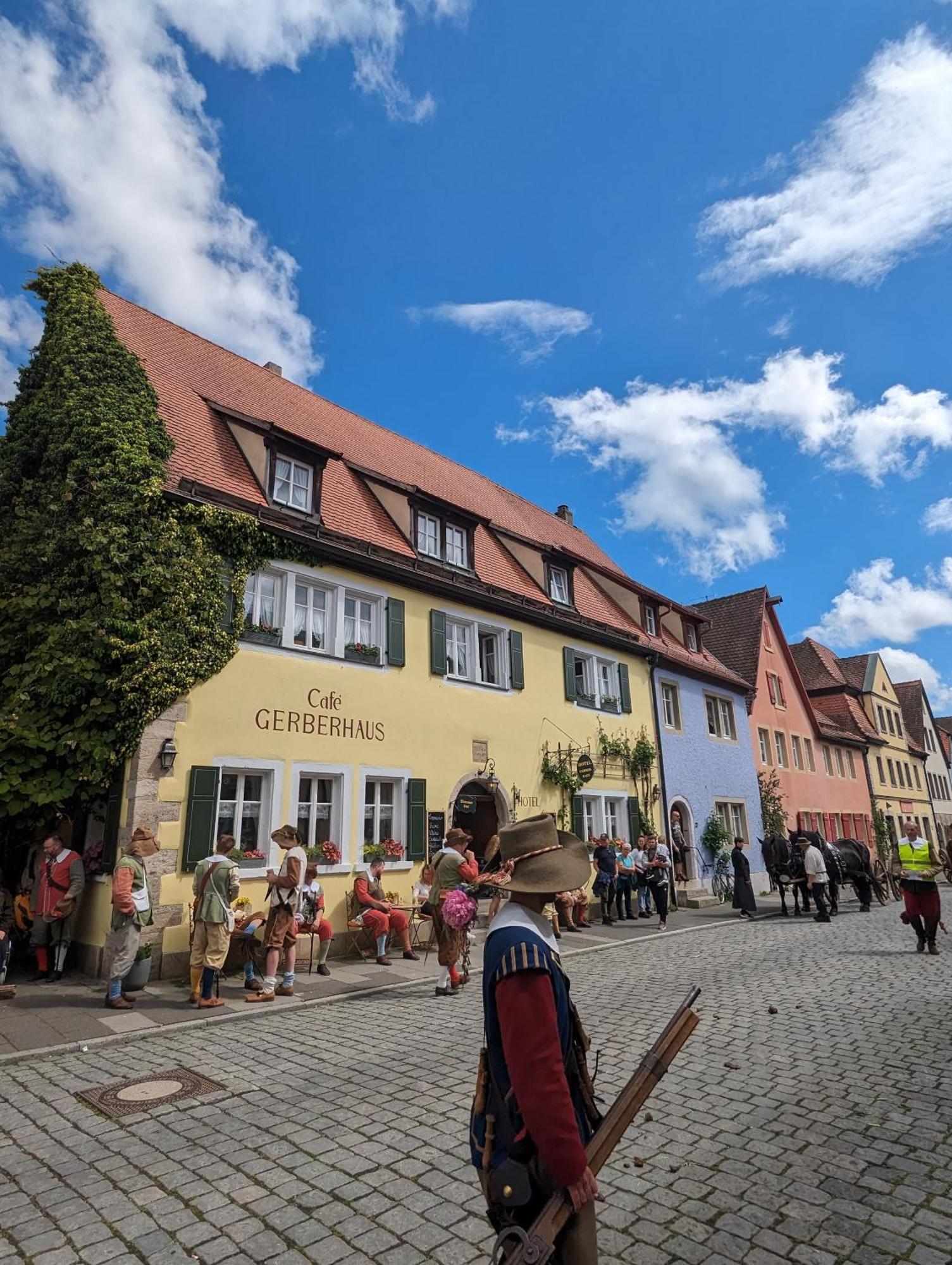 Hotel Gerberhaus Rothenburg ob der Tauber Exterior foto